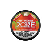 Chewy Watermelon 2ONE Nicotine Pouches 8mg